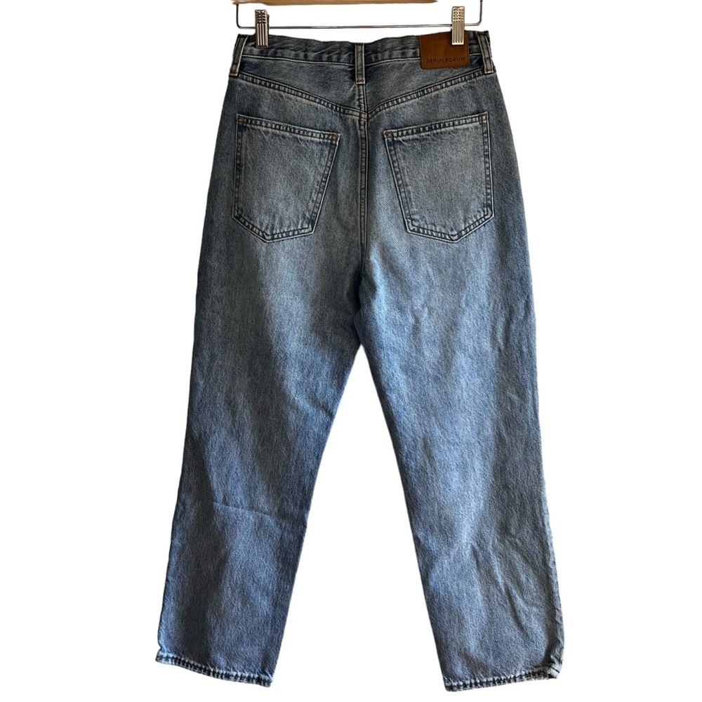 Denim Forum Joni High Rise Loose distressed jeans size 26 excellent condition - Picture 10 of 16